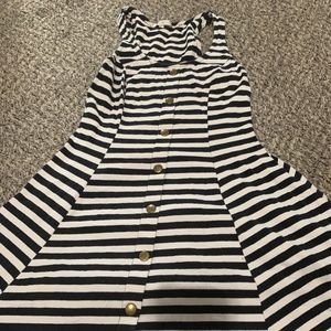 Just Ginger Striped Dress, Small